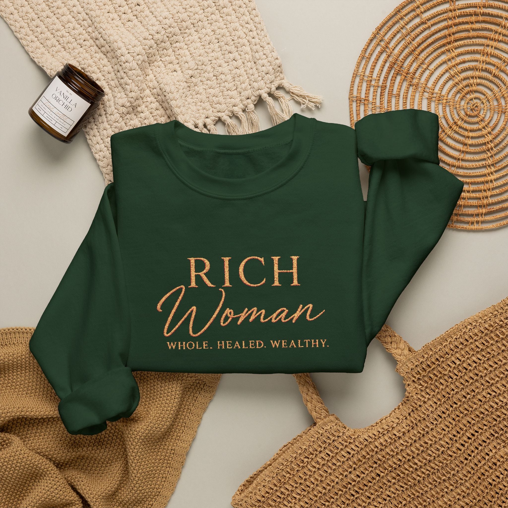 Rich Wife Crew Sweatshirt
