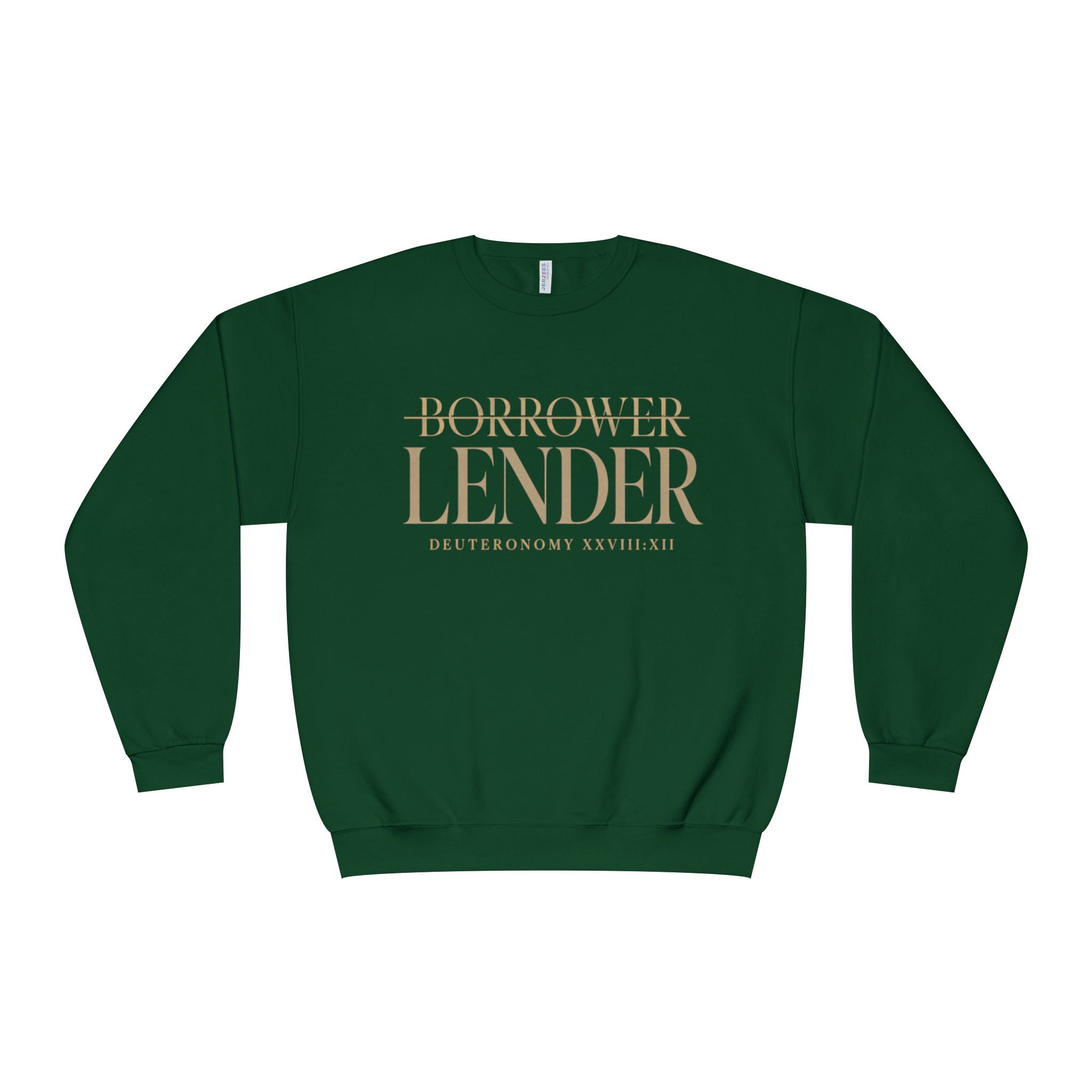 Borrower Lender Crewneck Sweatshirt | UNISEX
