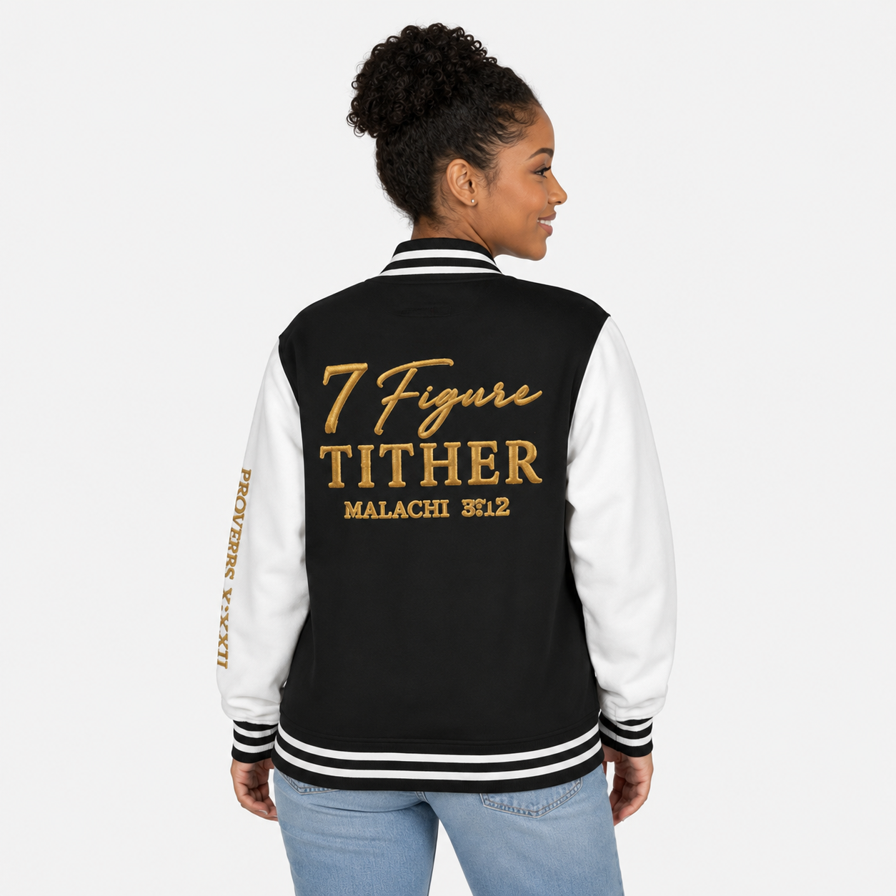 Rich Life Letterman Jacket | UNISEX Varsity Jacket