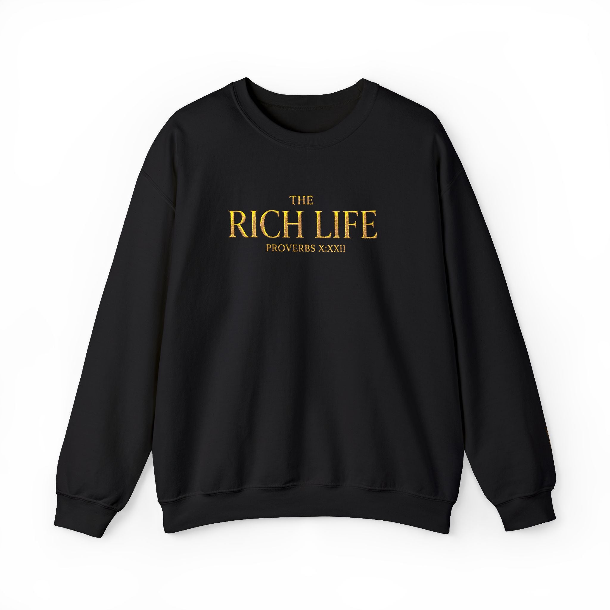 The Rich Life Signature Crewneck Sweatshirt | UNISEX