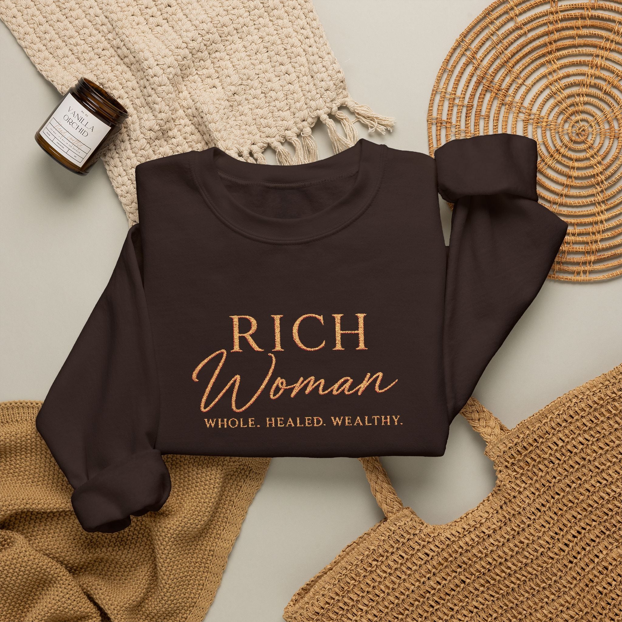 Rich Wife Crew Sweatshirt