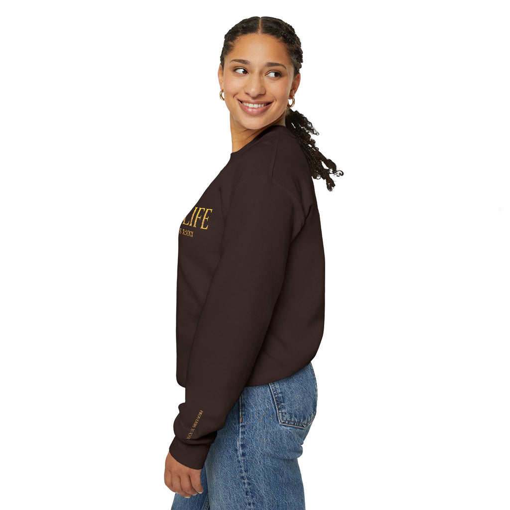 The Rich Life Signature Crewneck Sweatshirt | UNISEX