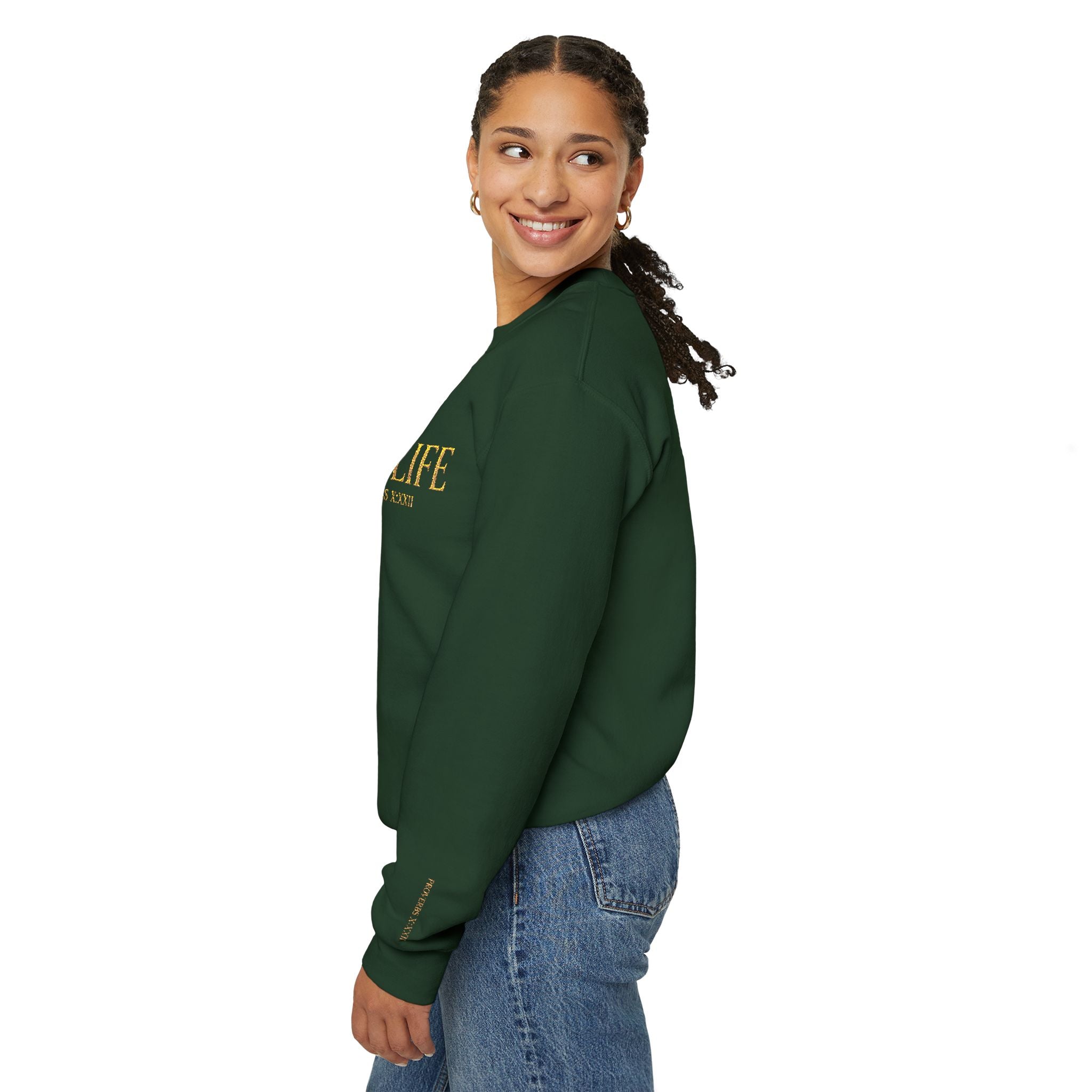 The Rich Life Signature Crewneck Sweatshirt | UNISEX