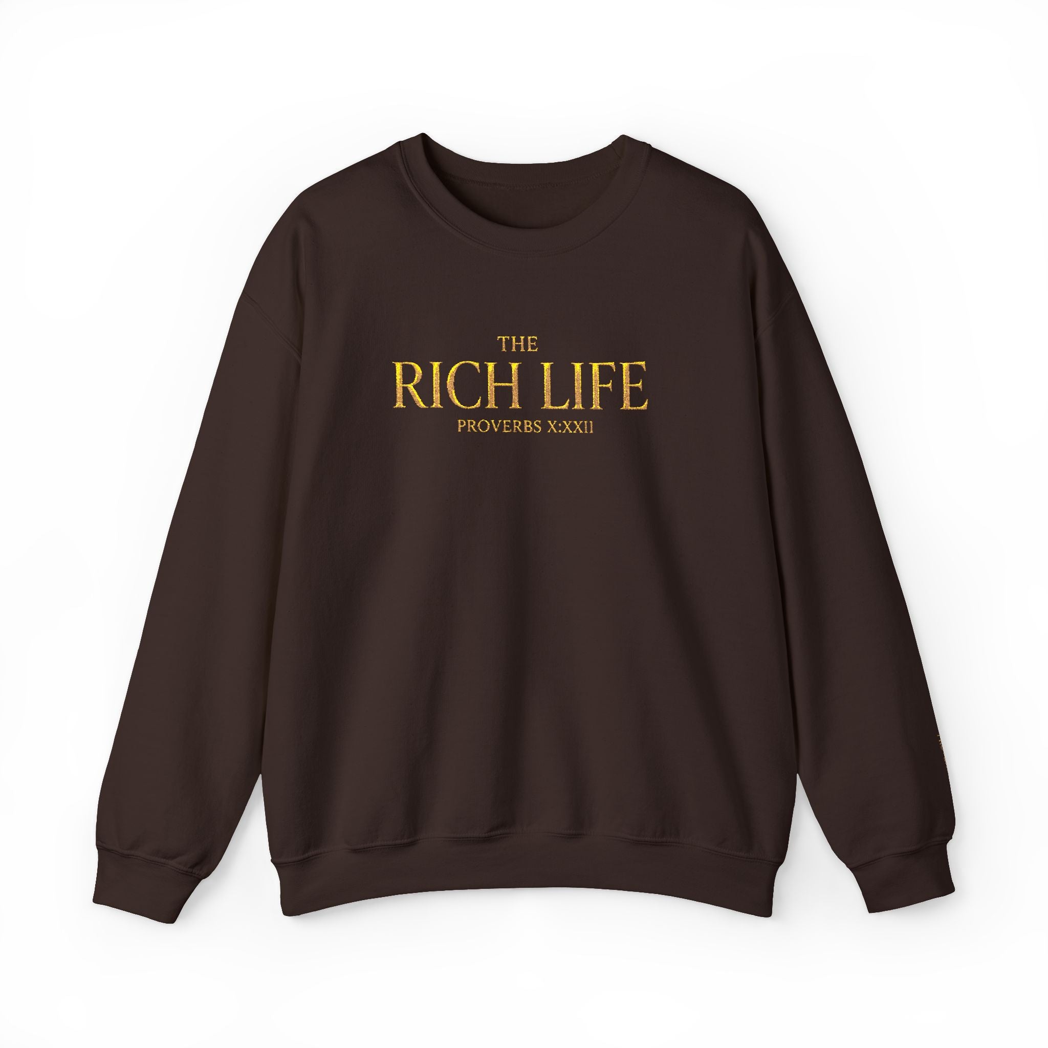 The Rich Life Signature Crewneck Sweatshirt | UNISEX