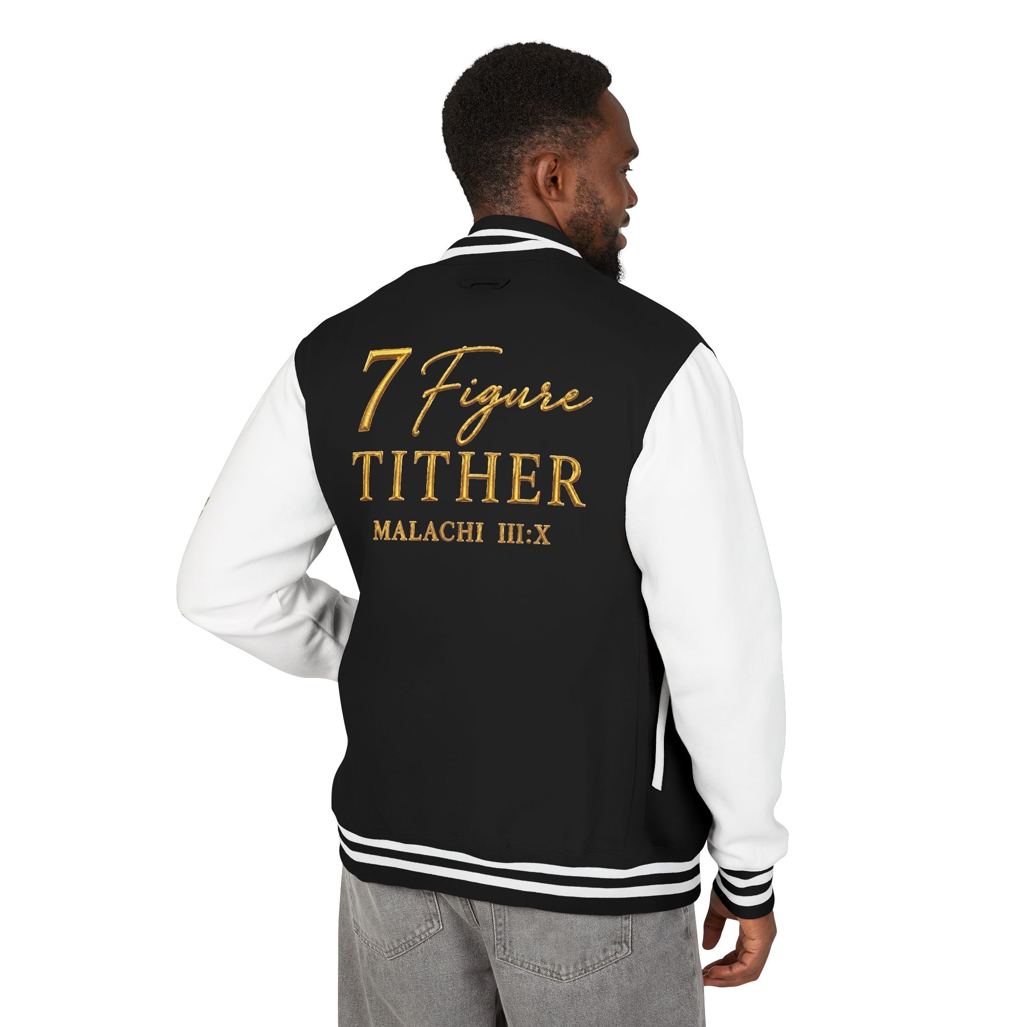 Rich Life Letterman Jacket | UNISEX Varsity Jacket
