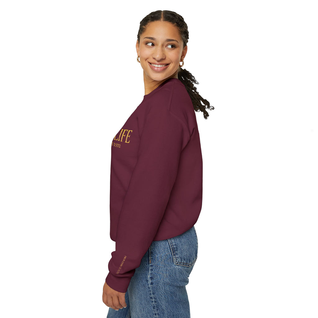 The Rich Life Signature Crewneck Sweatshirt | UNISEX