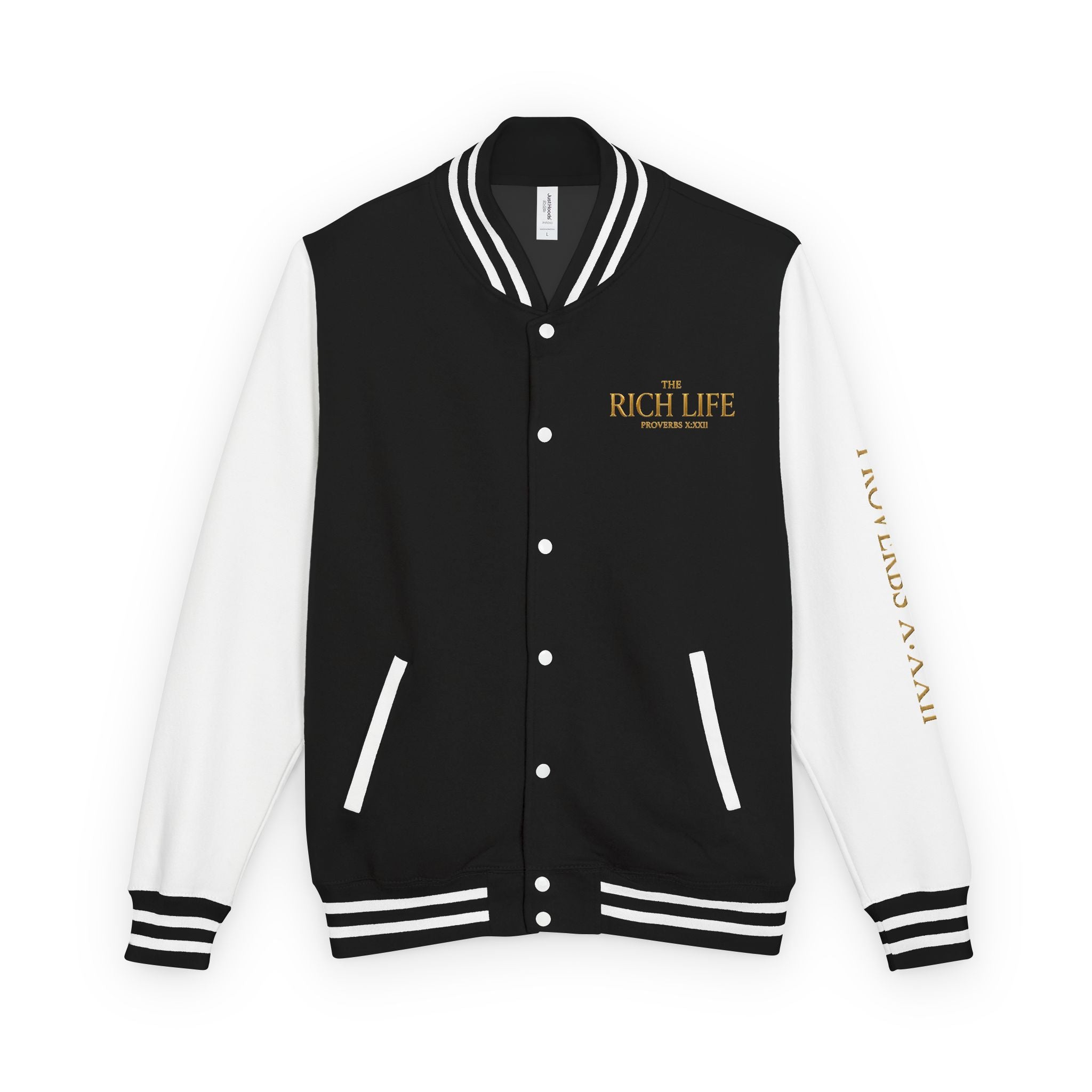 Rich Life Letterman Jacket | UNISEX Varsity Jacket